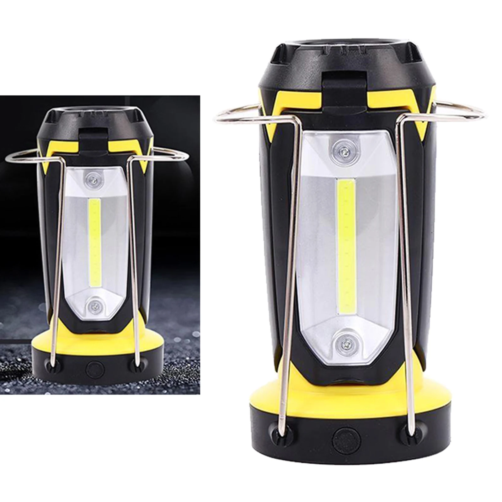 

LED Camping Lantern USB Rechargeable, Brightest Flashlight Waterproof, Perfect for Emergency, Outdoor, Hiking and Home