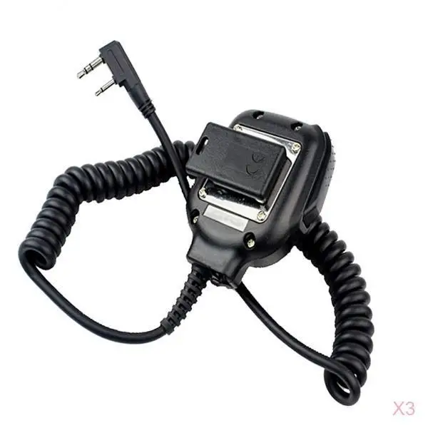 

3 Pack Handheld Microphone Mic Speaker Mic KMC-45 for Kenwood TK-340D, TK-348, TK-350, TK-353, TK-360 etc.