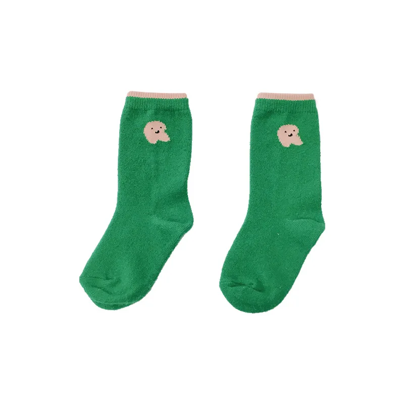 

RJ SPOT 2021 spring children's clothing cartoon children socks tide fan baby socks sweat-absorbent breathable girls socks