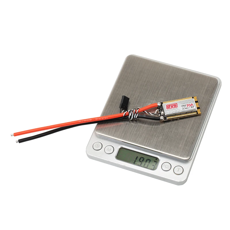DYS Aria 70A blheli _ 32bit 3 6S без щетки ESC Dshot1200 готовый передатчик для FPV гоночного
