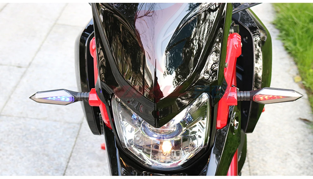 Светодиодные мотоциклетные указатели поворота янтарные индикаторы clignotant moto для