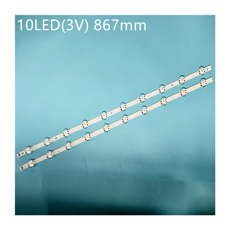 2pcs led backlight for lg 43uj6510 43lj622v 43uj675v 43uj655v 43uj651v 43uj670v 43lv340c 43lj610v v17 43 art3 43uj6525 43uj6565 free global shipping