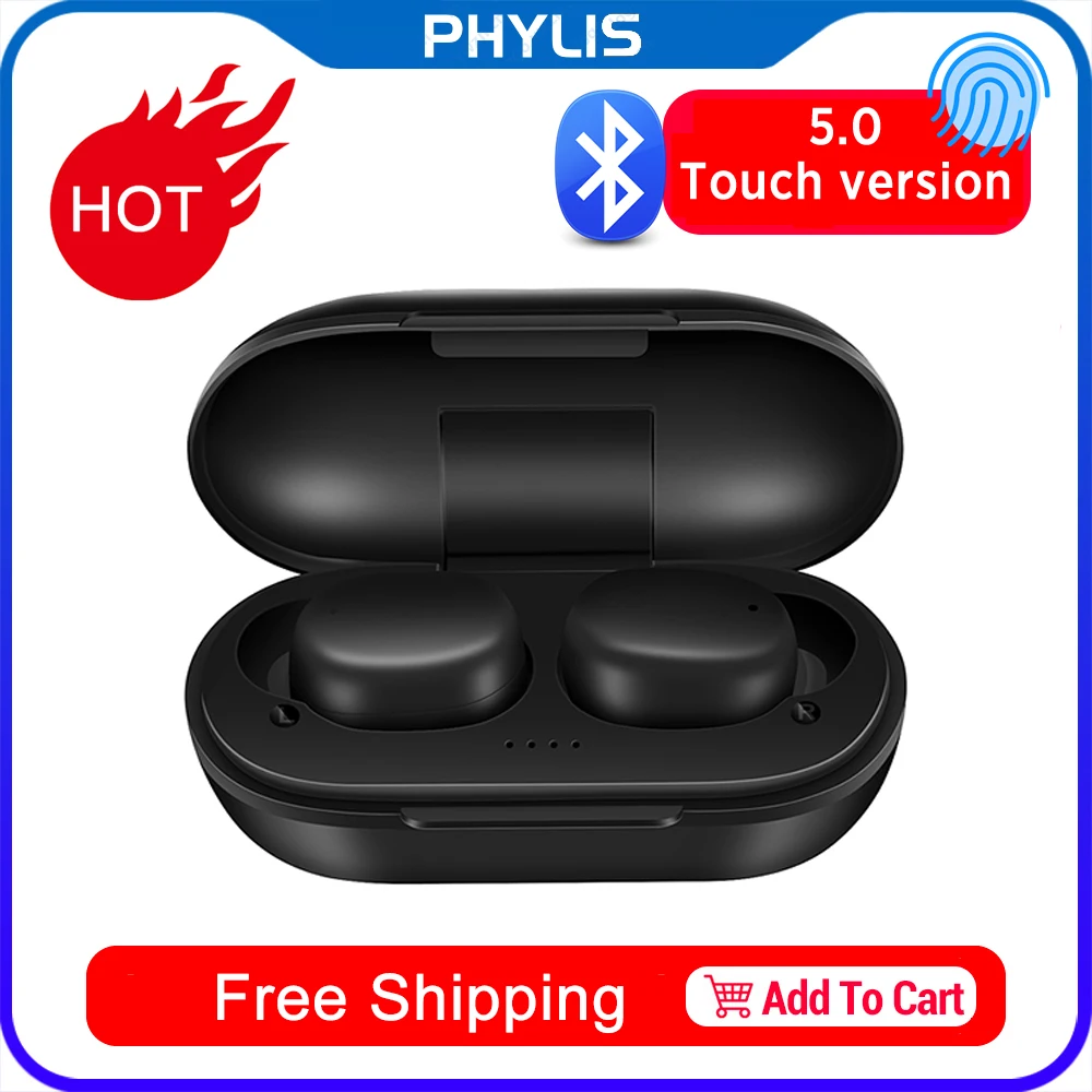 TWS наушники Heylou A6X с поддержкой Bluetooth 5 0 и датчиком отпечатка пальца|Наушники