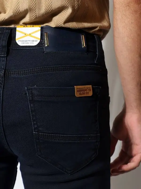 

Mens Black Washed Skinny Trousers