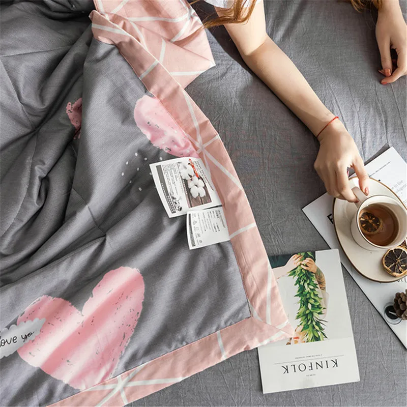 Новинка 2020 дизайнерское одеяло в скандинавском стиле двойное покрывало для