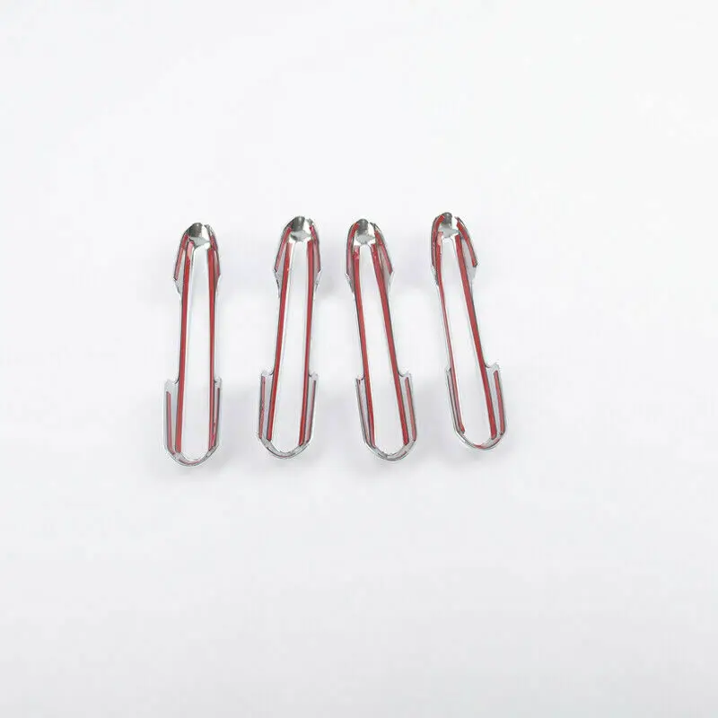 Полый глянцевый черный чехол для боковой дверной ручки отделка 4 шт. Toyota Rav4 2019 - 2020