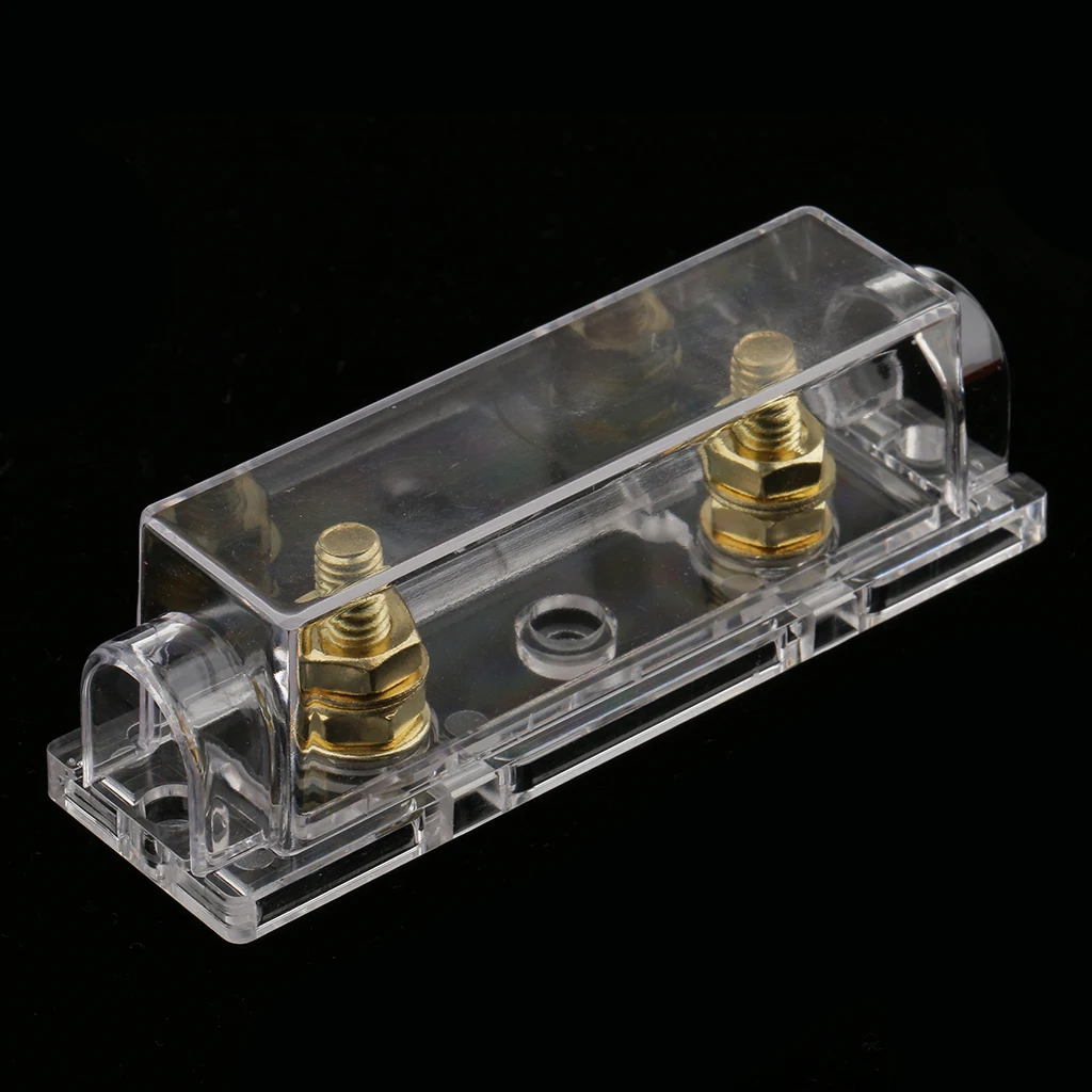 Universal Car Stereo Audio Inline ANL Holder 0 2 4 Gauge Fuse Box | Fuses