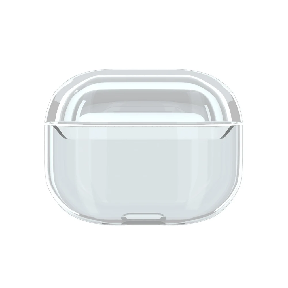 clear Case 3D чехол для наушников для Airpods Pro Чехол Силиконовый молочный чай Мультяшные наушники/Earpods чехол для Apple Air pods Pro 3 Чехол - Цвет: clear Case
