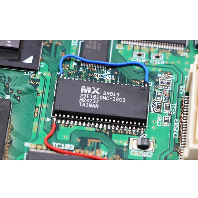 Запрограммированный чип Sega Dreamcast Bios Mx29Lv160Tmc 90 29F1610 загрузчик 2 шт. резисторы 10 кОм