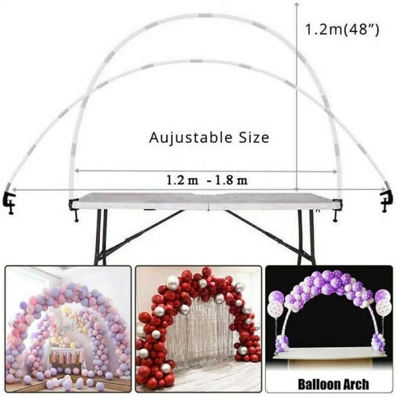 

Transparent Balloon Bracket Splice Brackets Family Durable Balloon Struts Actual Combination Birthday Outdoor Sturdy