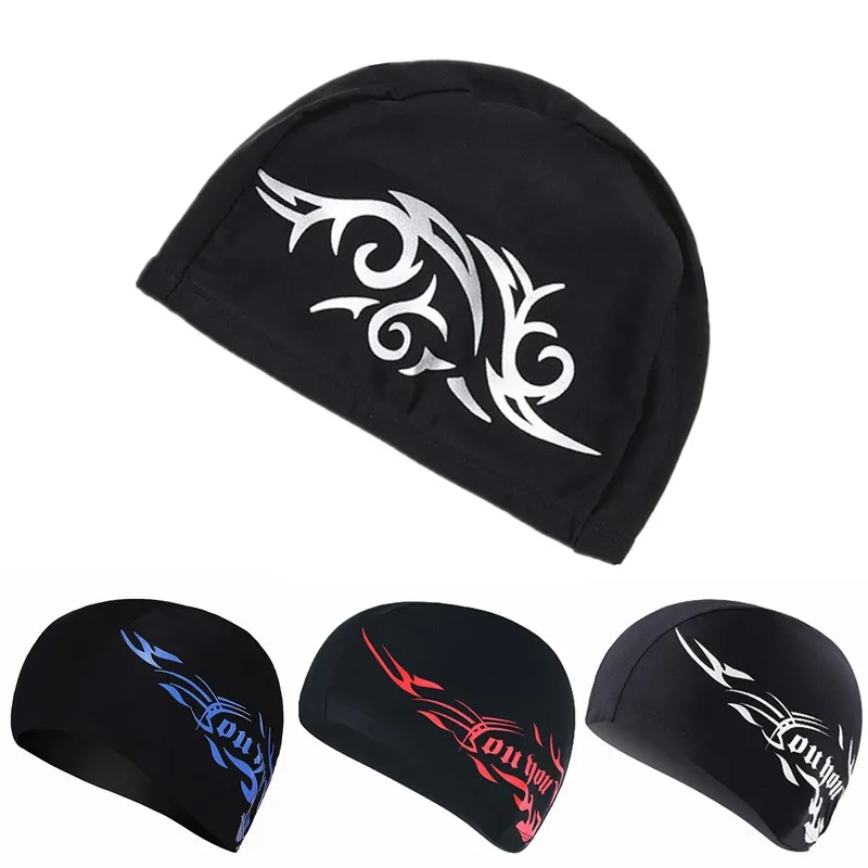 Шапка для купания унисекс водонепроницаемая эластичная шапка из спандекса
