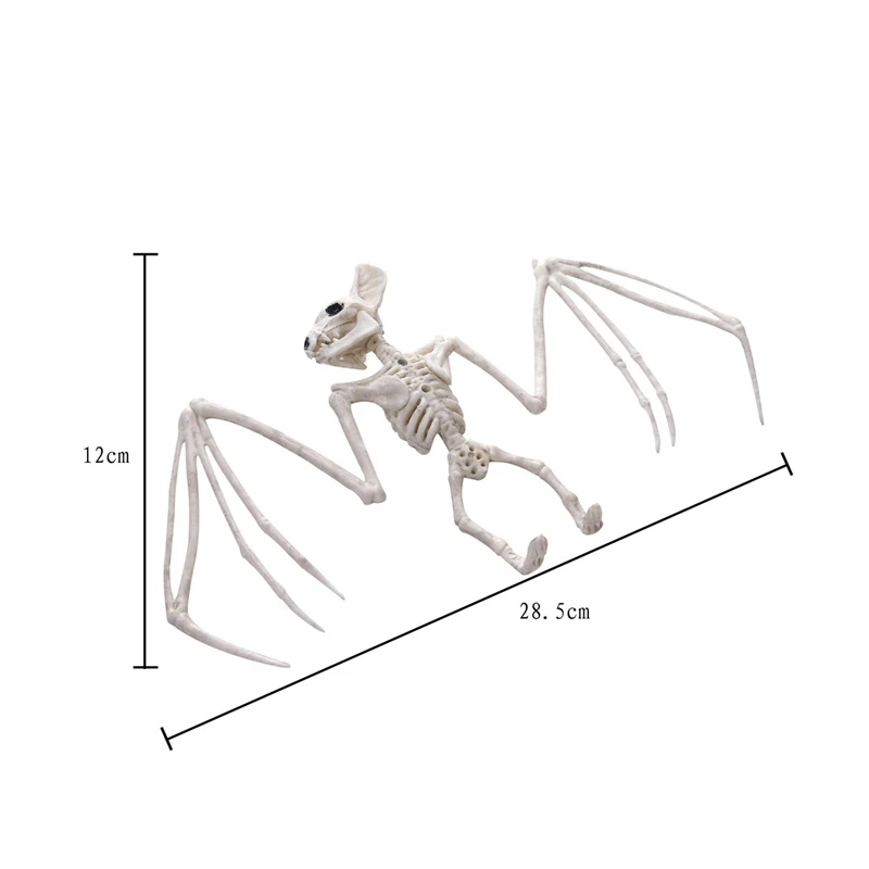 Хэллоуин ужасы летучие мыши скелет телефон реалистичный фестиваль декор для