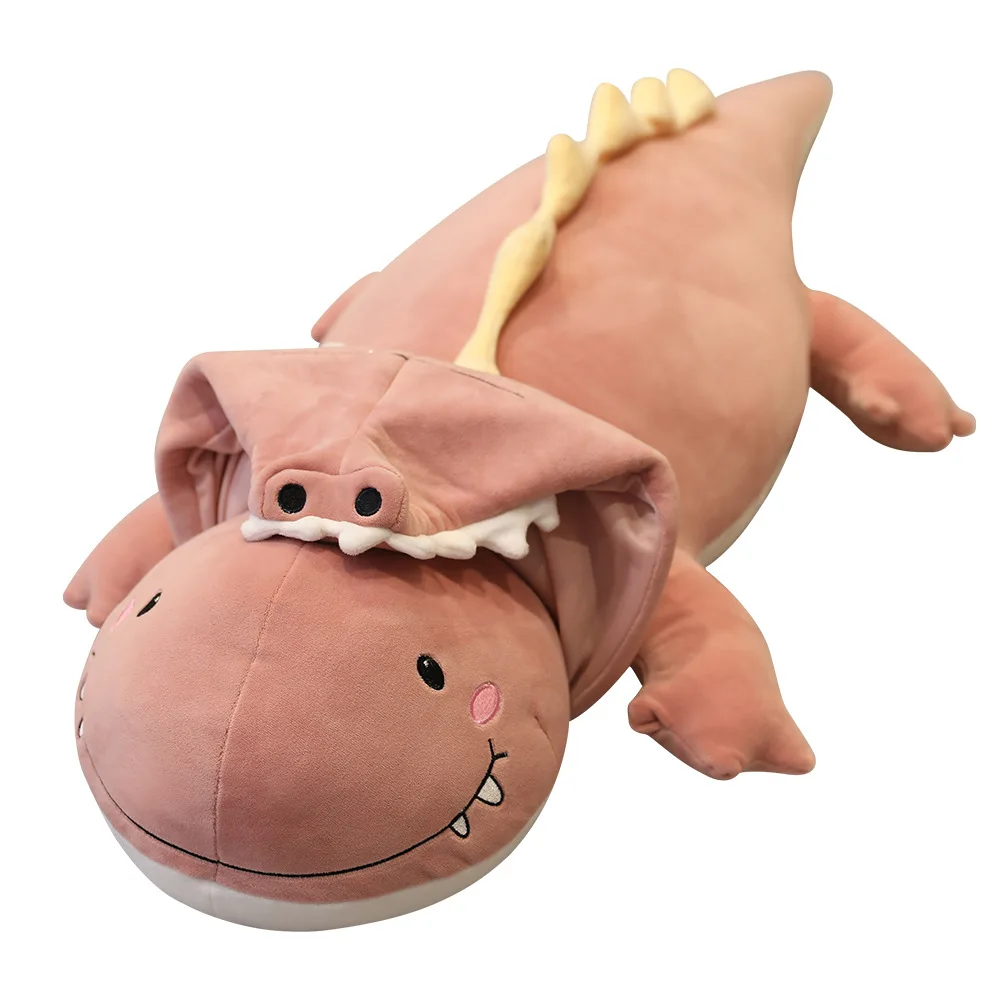 

Креативные супер мягкие плюшевые животные динозавр Косплей крокодил милая игрушка ies игрушки кавайные мягкие ie AP