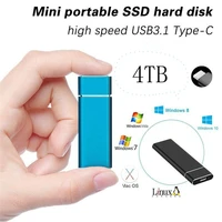 m2 ssd mobile solid state drive 500g1tb 2tb 4tb mini portable external notebook desktop computer flash memory