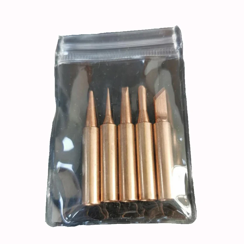soldering solder Iron tips tip 900M-T for hakko 933.376.907.913.951,898D,852D+ 852D soldering rework station 5PCS/SET
