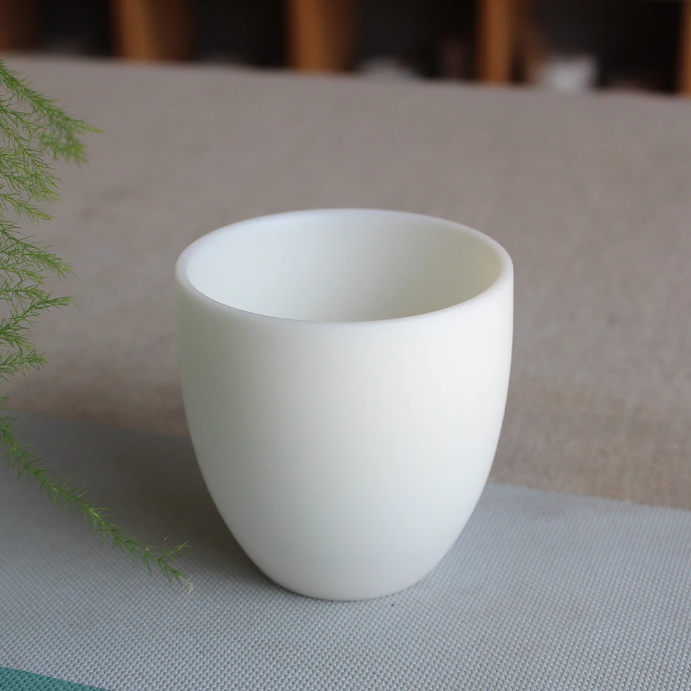 Китайская керамическая чайная чашка 110 мл белый фарфоровый чайный горшок Ручная