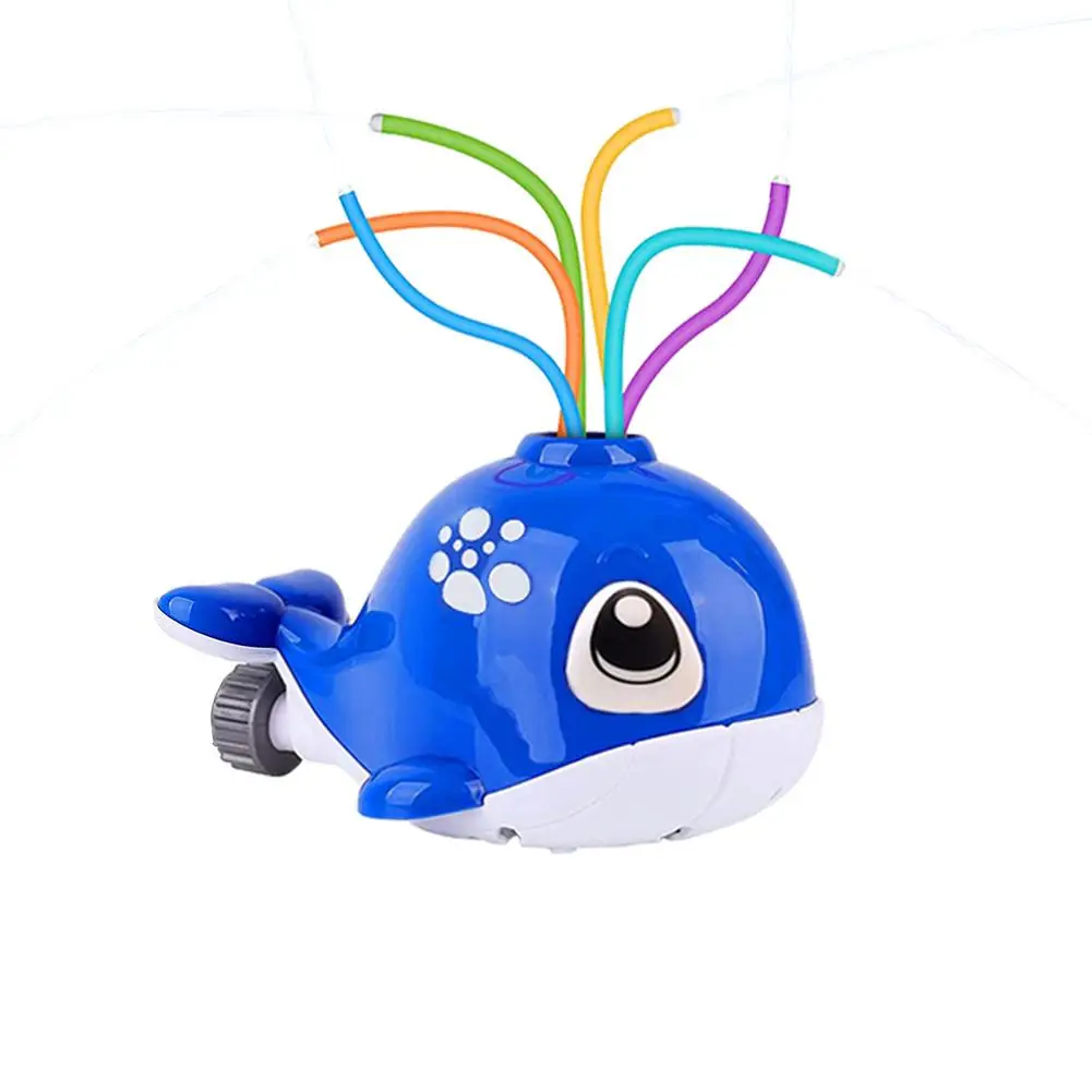 

Creative Water Spray Bath Toy Whale Shape Splash Water Spray Ball Baby Bath Water Toys Yard Water Sprinkler Lawn For Kids Gift