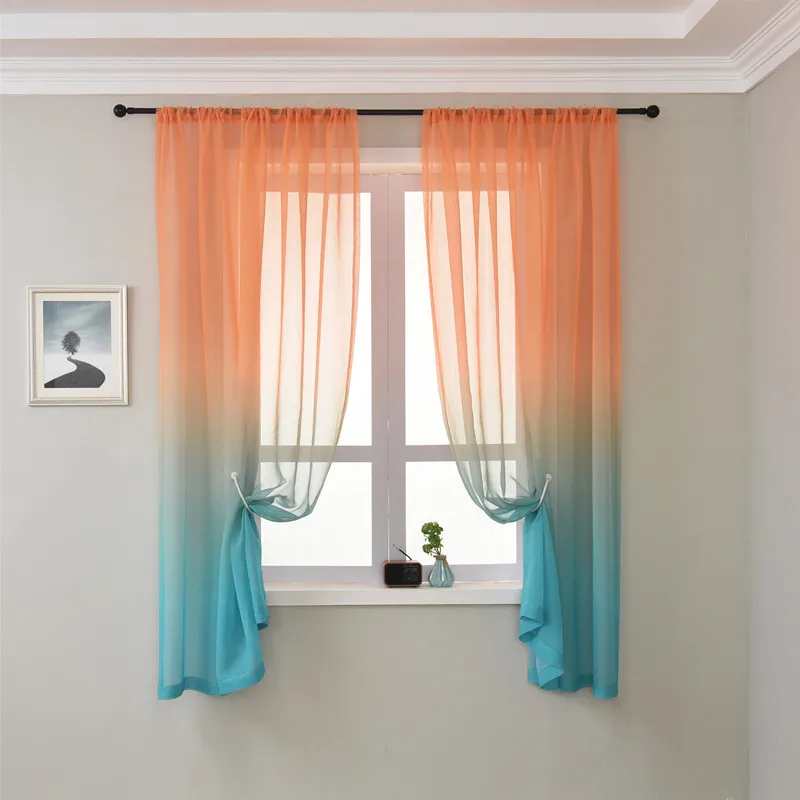 Модная вуаль занавески для гостиной спальни элегантная занавеска Роскошный