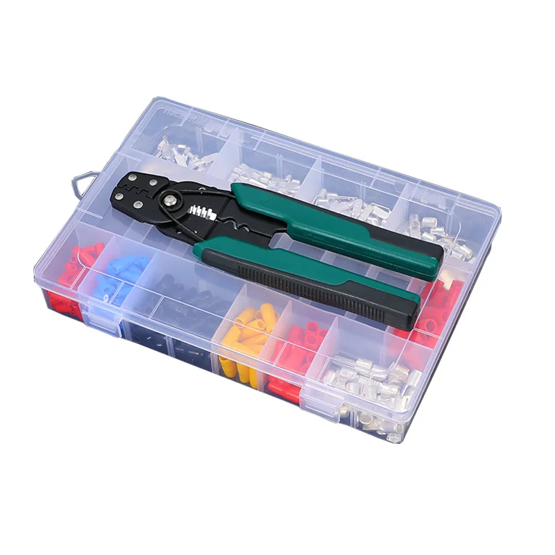 Холоднопрессованная вставка C45 медный терминал сварной шов провод нос набор 11 в