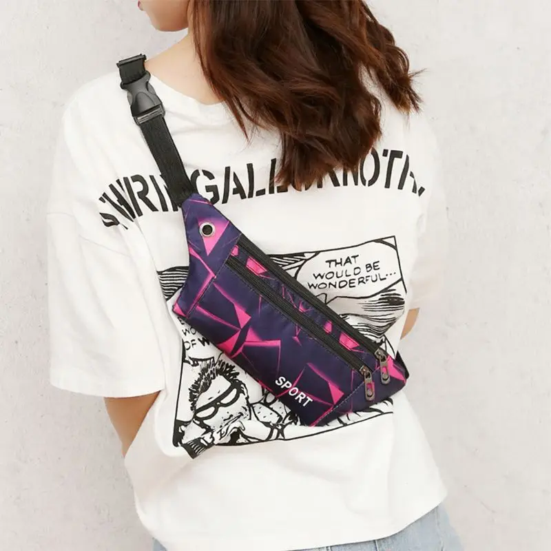 

Модная женская поясная сумка для девушек, поясная сумка для телефона, Дорожная Спортивная сумка на плечо