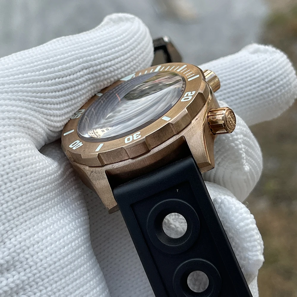 للبيع ساعة غوص للرجال طراز 2021 SD1950S مصنوعة من البرونز الصلب مزودة بزرين تصميم فريد من نوعه 3000 متر مقاومة للمياه في أعماق البحار
