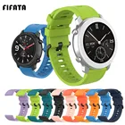 FIFATA ремешок для Huami GTR Смарт часы браслет для Amazfit GTR GTS BIP Pace Stratos 3 2 2S 1 Силиконовые ремни браслет