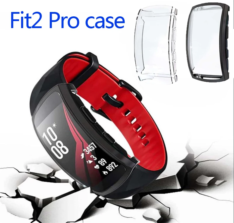 2 шт. в упаковке Мягкий защитный чехол из ТПУ для samsung gear fit2 pro умный Браслет
