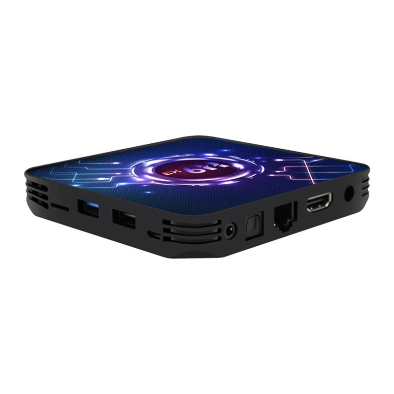 H9 ТВ коробка Android 9 0 S905X3 64 бит 4 ядра Чипсет Cortex A55 4/32G Декодер каналов кабельного