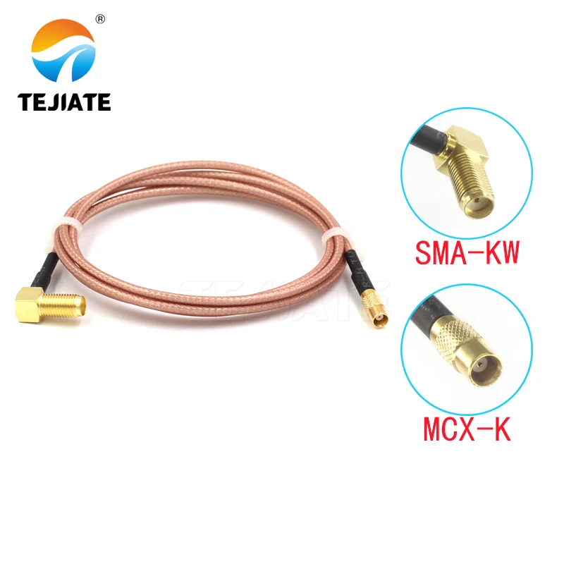 1 шт. Кабель-адаптер TEJIATE от MCX до SMA типа MCXK преобразователь гудок 8-90 см 1 М 1,5 м 2 м длиной соединитель RG316 провод 1 шт. Кабель-адаптер TEJIATE от MCX до SMA типа MCXK преобразователь гудок 8-90 см 1 М 1,5 м 2 м длиной соединитель RG316 провод