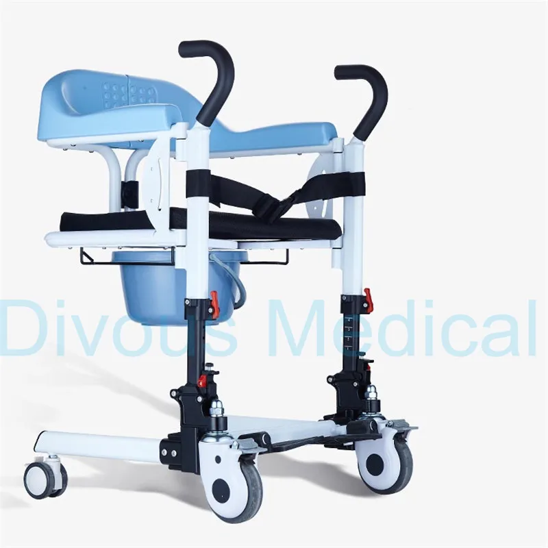 

New Product Multifunctional patient transfer Lift For Elderly Disabilities, Bathing Toilet commode transfer Chair