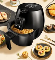 2021 new arrival food grade professional air fryer without oils multi cooker large capacity temperature control electric fryer