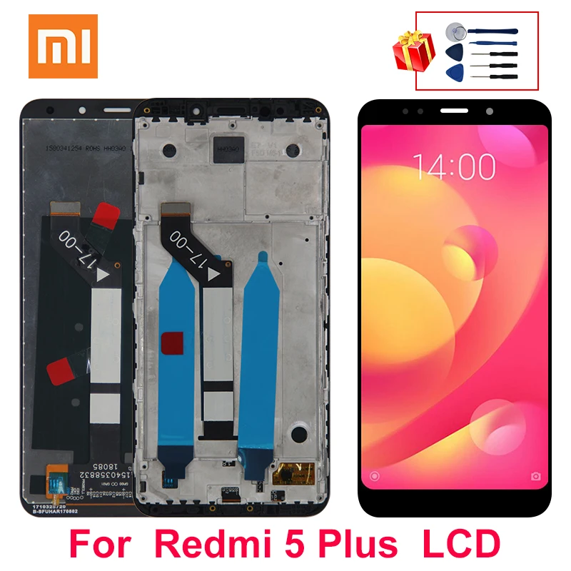 ЖК дисплей 5 99 дюйма для Xiaomi Redmi Plus с рамкой экран сенсорным экраном в сборе