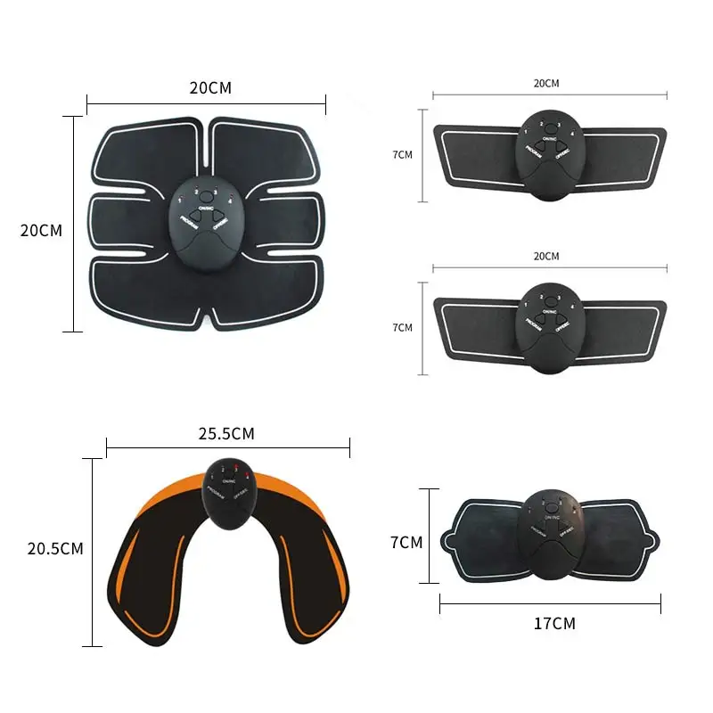 Ab беспроводной массажный стимулятор тренажер для мышц брюшной полости вибрация
