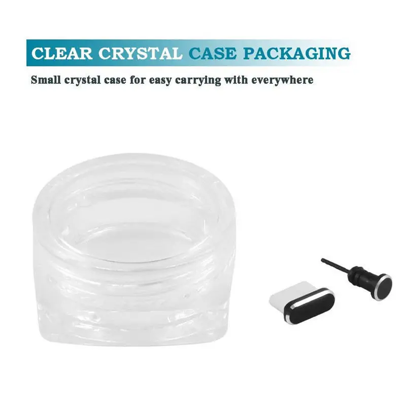 Комплект алюминиевых пылезащитных заглушек Usb C с портом для зарядки 3 5 мм и