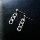 Серьги-цепочки в Корейском стиле темпераментные простые серьги модные Универсальные новые трендовые Элегантные Изысканные ювелирные изделия серьги