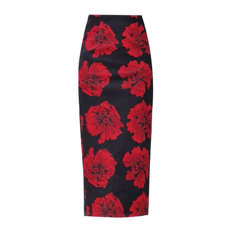 Лидер продаж 2019 модная облегающая юбка карандаш Осенняя Зимняя шерстяная Falda Mujer