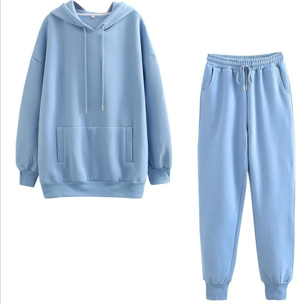 Осень-зима 2021 комплект из двух предметов повседневный флисовый спортивный