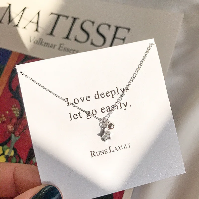 Ожерелье-чокер DAIWUJAN серебряного цвета для женщин простые блестящие циркониевые