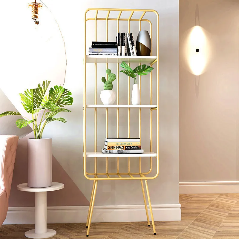 North Europe America Decoration Creative Bedroom Floor Display Bookshelf Wall Shelf Living Room | Дом и сад