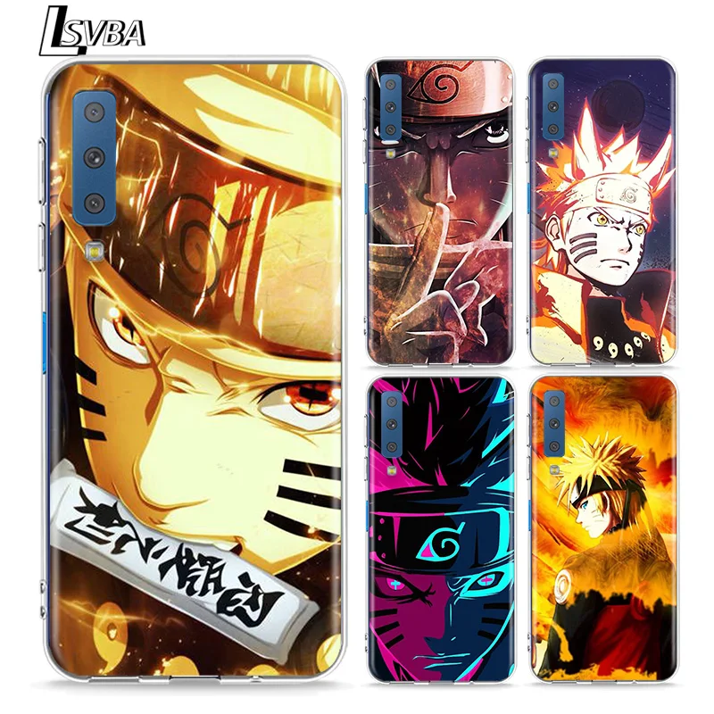 Популярный чехол для телефона с аниме Kurama N-Naruto Samsung Galaxy A9 A8S A8 A7 A6S A6 A5 A3 A750 Plus 2018 2017