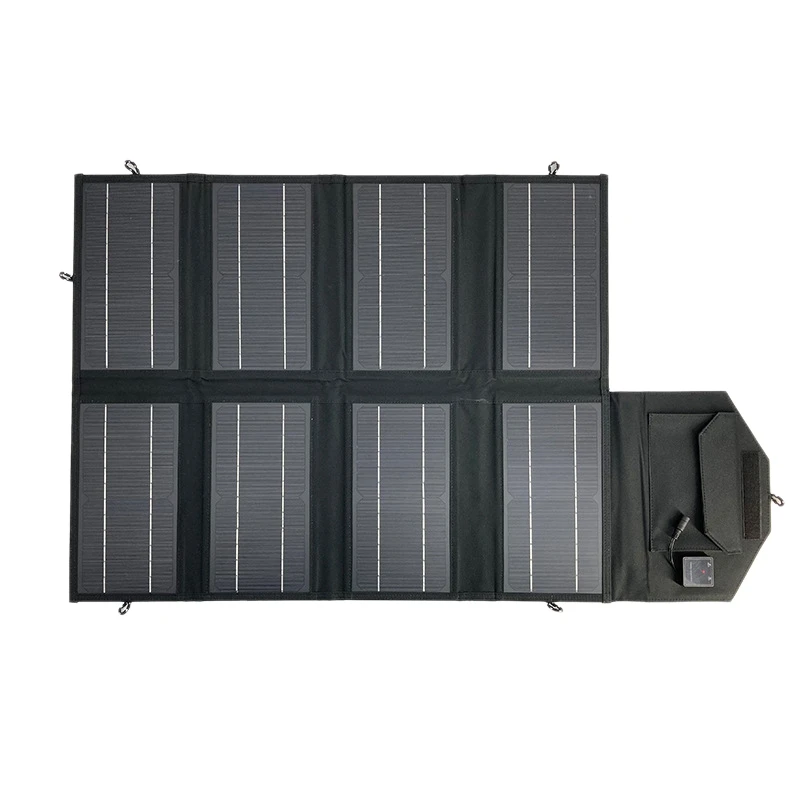 

Folding Solar Panel 50W 12V Outdoor Waterproof Solar Panel Portable Solar Charger Emergency Power Supply