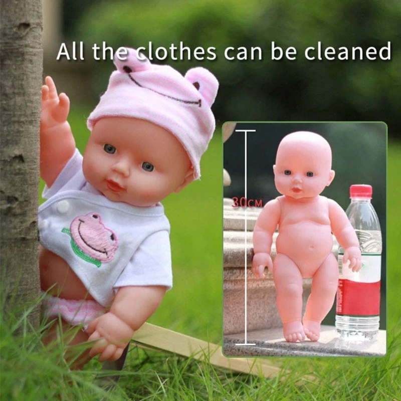 

30cm Toy Dolls Soft Vinyl Realistic Baby Toys Looking Lifelike for Boys Girls Children and the New year gift Rebirth doll