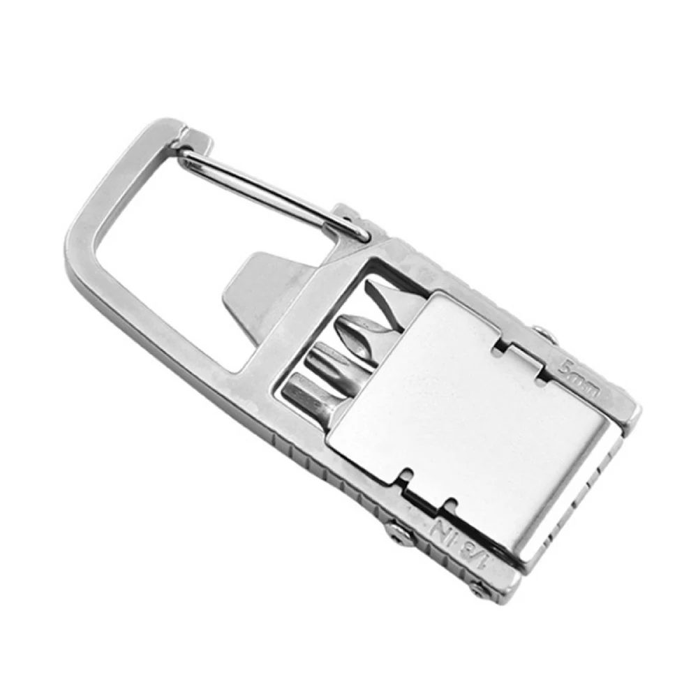 

13 in 1 Pocket Outdoor EDC Multifunctional Tool Box Bottle Open Spanner Hex Wrench Climbing Camping Screwdriver Survival Tools