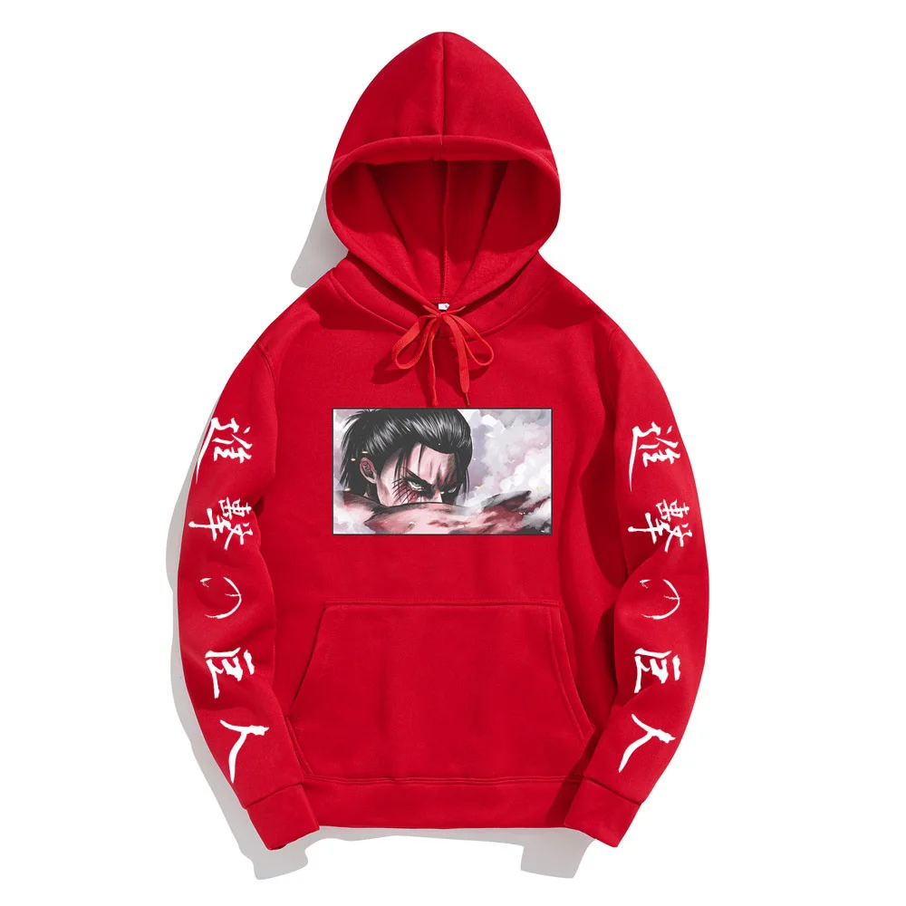

Anime Attack on Titan Pullovers Tops Long Sleeves Hoodie Men and women