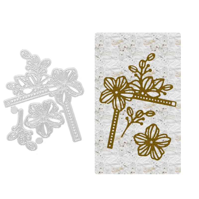 

Lace border 2021 New Metal Cutting Mold Stamp Scrapbook Template DIY Paper Photo Album Card Decoration