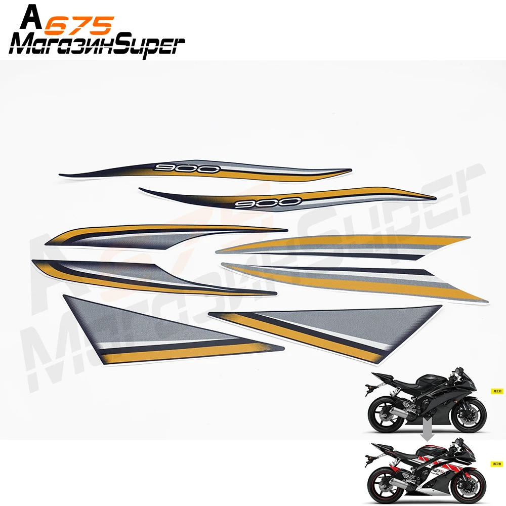 

4 Colors New 3M Sticker Fairing Stickers For Kawasaki Z900 2017 2018 2019 Motorbike Racing Fairing Sticker Decal DIY