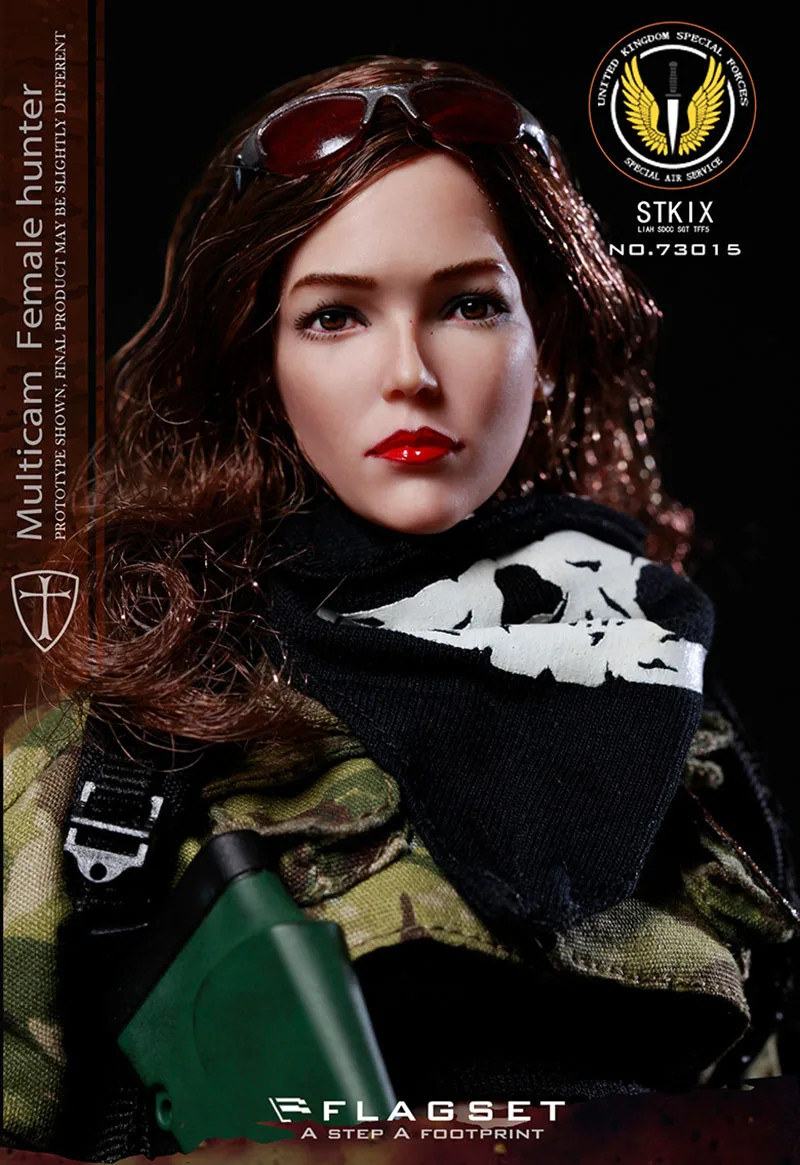 

FLAGSET 1/6 Angel of War MC Angela Soldier Action Figure Model FS-73015 Full Set For Fans Collection