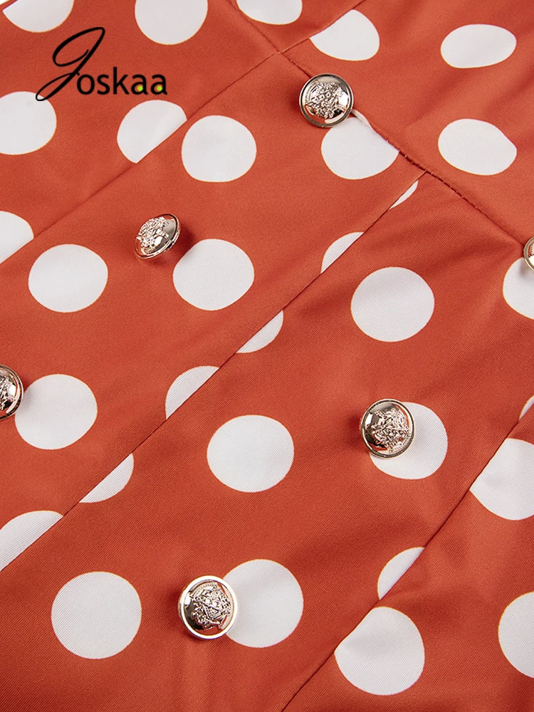 

Joskaa Dot Printed Short Sleeve Stretchy Skinny Playsuits Women Fashion One Piece Overalls Summer 2021 Party Clubwear Rompers