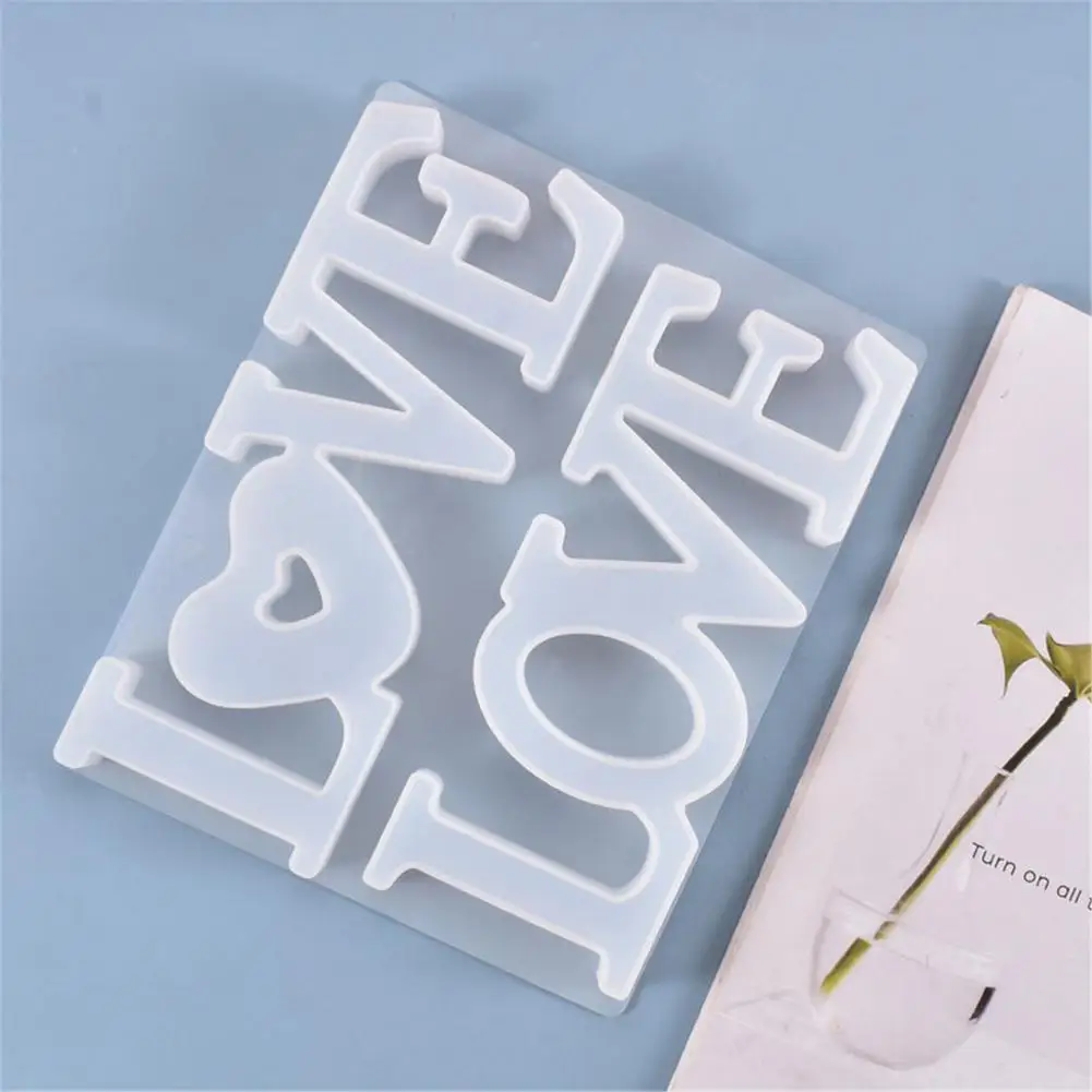 Кристалл эпоксидная смола форма знак любви силиконовая сделай сам литье формы