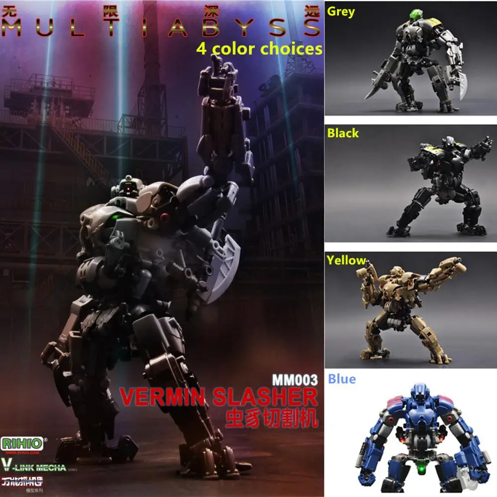 

Многоразовая модель RIHIO V-Link Серии Mecha MM003 Vermin Slasher, универсальная Сборная модель mech DR003